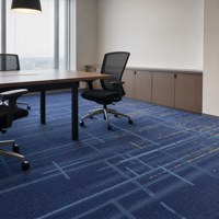 Moquette Axminster à chevrons 80% laine 20% nylon Jacquard, moquette mur à mur pour chambre d'hôtel et couloir