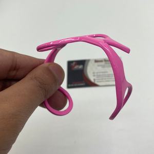 กำไลข้อมือช่างตัดผมสแตนเลสสีชมพู กำไลข้อมือแบบยั่งยืน กำไลเงิน อุปกรณ์เสริมความงามสำหรับร้านเสริมสวย-ราคาโรงงาน - Product Image 5