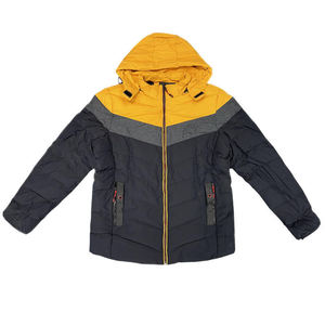 2023 hommes imperméable hiver Softshell Jaet personnalisé en gros vêtements décontracté Style uni à capuche col classique toile tissu - Product Image 6