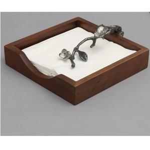 ที่ใส่กระดาษทิชชูแบบโมเดิร์น กล่องใส่กระดาษเช็ดปากไม้ ของตกแต่งโต๊ะและอุปกรณ์เสริม ที่ใส่กระดาษทิชชูไม้ - Product Image 5