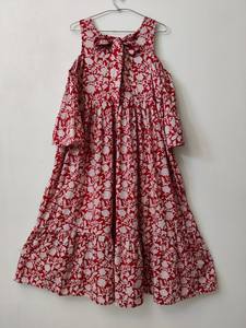 Nouvelle Collection Tendance Meilleure Qualité Imprimé Designer Casual Wearing Maxi Robes en Forme Personnalisée Taille et Couleur Articles Ensembles - Product Image 4