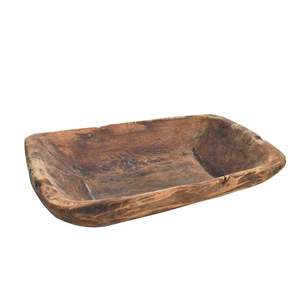 Cuenco de Madera Personalizado para Decoración de Cocina Rústica, Ecológico, para Exhibir Frutas, Pan o Velas - Product Image 1