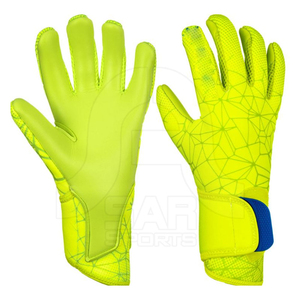Guantes de portero de fútbol Correa Rip-Tab para sujetar alrededor de la muñeca y protección adicional para los dedos Guantes de portero de práctica - Product Image 6
