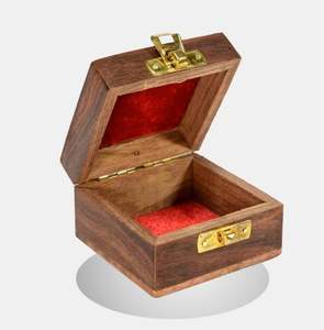<b>Large</b> Capacity Premium Quality Customizable <b>Wooden</b> Jewelry <b>Box</b> with Timeless Design for Organized Jewelry Display - Product Image 4
