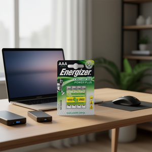 Power Plus - Cable de Batería Digital Mini Recargable de 700 mAh AAA, 4 Piezas, 535 417005 00 - Product Image 3