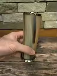 Mini vasos de cristal de tequila Cuerno de búfalo Hecho estilo vikingo Cuerno para beber por Artesanías de media luna - Product Image 3