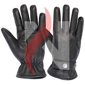 Venta al por mayor de guantes de invierno de cuero de moda y entrega rápida a prueba de viento aislamiento térmico y protección perfecta para el frío. - Product Image 2