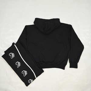 Venta al por mayor chándal entrenamiento correr entrenamiento fitness sportwear casual vintage streetwear lujo Zip up joggers Casual chándales - Product Image 5