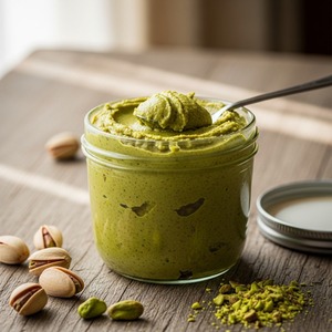 Deliciosa Mantequilla de pistacho orgánica y fresca, nutritiva y densa, apoya la nutrición equilibrada y las dietas de alimentos integrales - Product Image 4