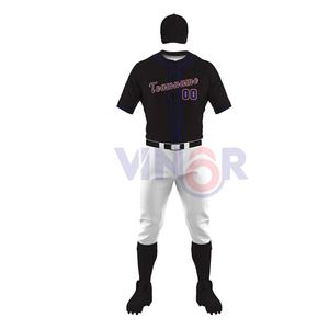 Comfortable High Quality <b>Light</b> Weight Plus Size Baseball Uniforms / Sports Wear Best Design Baseball Uniforms for Adults OEM - Product Image 2