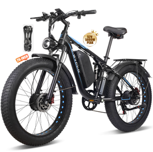 Vélo électrique pour adultes prêt à être expédié, 5000W, double moteur, batterie 72V 32Ah avec une autonomie allant jusqu'à 3850 km, cadre en aluminium - Product Image 5