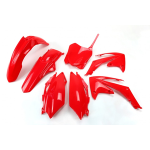 Per Honda CRF 250R 2011-2013 rosso 070 Kit di plastica USA Made accessori per moto - Product Image 1