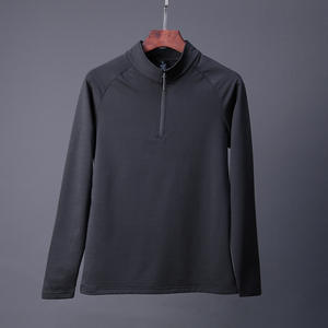 Sudadera con cremallera de cuarto para hombre Golf 14 Sudadera con cremallera Logotipo personalizado 14 Zip Golf Camiseta de secado rápido para hombre - Product Image 4