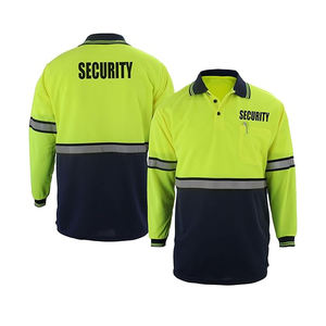 Chemises polo de sécurité haute visibilité pour hommes, vêtements de travail haute visibilité, chemise polo de travail réfléchissante, chemise polo de travail à manches courtes pour la construction - Product Image 1