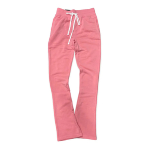 Pantalon de jogging évasé à jambes larges avec logo brodé personnalisé Vêtements de rue classiques Pantalon droit décontracté pour hommes Pantalon délavé - Product Image 1