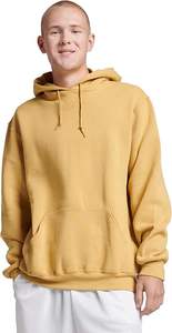 Sudaderas Casuales de Invierno para Hombre, Color Sólido, 100% Algodón, Felpa, Corte Regular, con Bolsillo, Ecológicas, de Secado Rápido y Transpirables, de Alta Calidad - Product Image 4