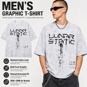 Maglietta da uomo Oversize Hip Hop nuova manica corta tinta unita 280 grammi stile <span class=keywords><strong>giapponese</strong></span> alla moda di marca stampata in puro cotone - Product Image 1