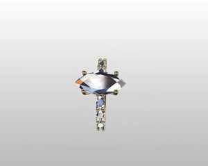 Anillo de Compromiso Personalizado de Oro Amarillo de 14k con Diamante de Corte Marquesa de 3.5ct VS1 E Cultivado en Laboratorio CVD con Certificado IGI, Joyería de Lujo - Product Image 1