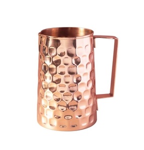 Tùy Chỉnh Thiết Kế Handmade Đánh Bóng Sức Khỏe Lợi Ích Tinh Khiết 100% Đồng Jug Kích Thước Khác Nhau Cho Đảng Thiết Bị Đám Cưới Uống Đồ Đồng Jug - Product Image 3