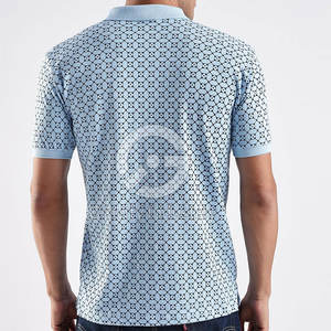 Tela de Algodón para Camisas de Hombre, Tejido de Punto Sólido, Transpirable, Manga Corta, Estilo Casual, Nuevo Estilo en Oferta - Product Image 3