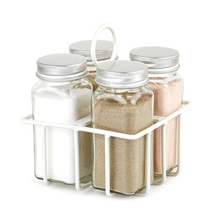 Sal y pimienta Caddy Diseño único Hecho a mano Venta al por mayor Cubiertos de lujo Caddy Clásico Elegante Venta al por mayor Salt Caddy - Product Image 2