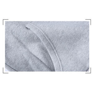 Ensemble de survêtements de jogging pour hommes de haute qualité hiver motif solide conception au genou prix de gros - Product Image 3