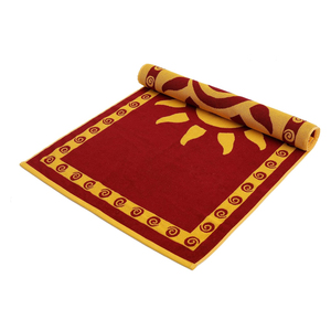 100% coton Jacquard grande serviette de plage Logo personnalisé éponge tissé épais séchage rapide impression de haute qualité Style moderne pour les enfants - Product Image 4