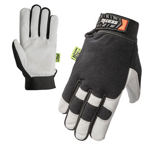 Skatiq SG-7013 XL Size Original Safety Gloves High Quality Goat Skin Mechanic Gloves with Waterproof Anti-Slip Nylon Lining <b>TPR</b> - Product Image 1
