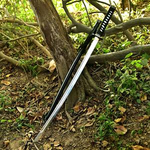ดาบเหล็กแบบกำหนดเองรุ่นใหม่มาถึงแล้ว มีจำหน่าย / ดาบคาตานะทำจากเหล็กแท้ 100% ขนาดสั่งทำได้ วัสดุแข็งแรง 12k สำหรับขาย - Product Image 1
