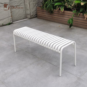 Mobilier d'extérieur simple en alliage d'aluminium <span class=keywords><strong>blanc</strong></span> Cour Balcon en plein air Accoudoir Canapé Ensemble <span class=keywords><strong>de</strong></span> canapés pastoraux - Product Image 2