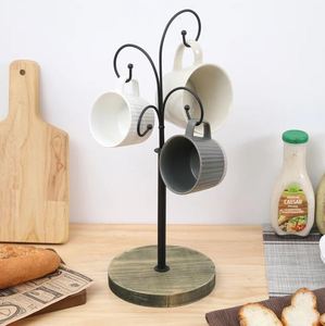 Mug <b>tree</b> stand coffee mug holder hot selling for home kitchenware hotel <b>tabletop</b> kitchen counter made in india wholesale 2023 - Product Image 4
