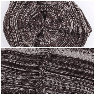 2024 nouveau Style hiver tricoté acrylique chapeau Logo personnalisé bonnet haute qualité laine et coton imprimé motif personnalisé bonnets chapeaux - Product Image 2