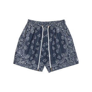 กางเกงขาสั้นบาสเก็ตบอลตาข่ายระบายอากาศสำหรับผู้ชายชุดบาสเก็ตบอลพิมพ์โลโก้ได้ตามต้องการ - Product Image 1