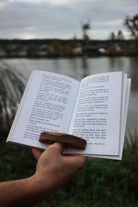 Handmade <b>Wooden</b> Thumb Page Holder for <b>Books</b> Smooth Finish Reading Tool for Long Reading Sessions - Product Image 2