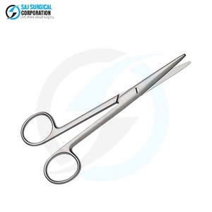 Mayo กรรไกรสเตนเลสแบบแมนนวลใบมีดออกแบบมาเพื่อการตัดเนื้อเยื่อที่แม่นยำในขั้นตอนการผ่าตัดทั่วไป - Product Image 2