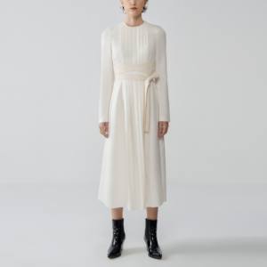 Robes décontractées élégantes haute qualité durable formelle unique panneau avant plié emballage personnalisé fabricant du Vietnam - Product Image 6