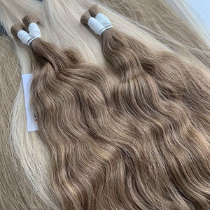 Extensions de cheveux en vrac prix usine cheveux vietnamiens Double noyer 100 grammes toutes les couleurs 20 pouces - Product Image 1