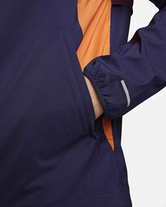 Blouson aviateur élégant pour hommes coupe-vent en toile léger avec fermeture éclair capuche imperméable de haute qualité écologique à l'avant pour le printemps - Product Image 3