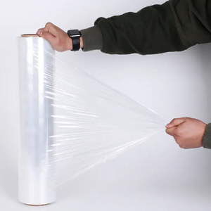 Le film étirable PE robuste pour l'emballage de palettes maximise la protection de stabilité pour l'utilisation de l'emballage de transit de cargaison de charge palettisée - Product Image 3