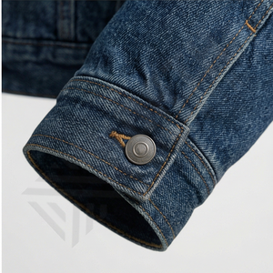 Veste en jean d'hiver épaisse de haute qualité pour homme, design d'hiver, veste universitaire, doublure en fourrure, vestes en denim, fourrure polaire, manteau en fourrure - Product Image 6