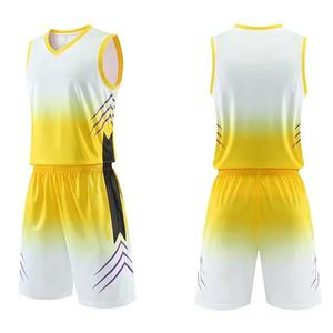 Maillot de basket-ball pour hommes, Design personnalisé, motif imprimé, Logo, jeu d'entraînement, uniforme d'équipe d'étudiant - Product Image 5