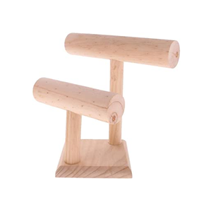 Support de bracelets de forme ronde en bois pour support de bijoux pour accessoires d'affichage vente chaude à la main avec vente - Product Image 4