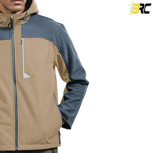 New Softshell Jacket Custom Design Winter <b>Work</b> Wear Men's Windproof Waterproof <b>Fleece</b> - Product Image 6