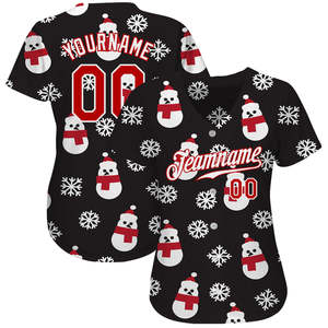 Fabricante Profesional de Camisetas de Béisbol Navideñas Personalizadas - Product Image 2