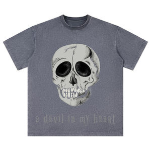 Camiseta Unisex Elegante de Algodón 100% Sólido, Cómoda y Duradera, Talla Grande para Hombre con Opciones Personalizables, 260g, Manga Corta - Product Image 3