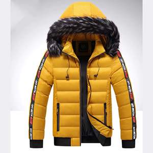 2026 hommes hiver chaud épais coupe-vent veste manteau hommes nouvelle mode col de fourrure détachable à capuche veste imperméable pour hommes - Product Image 4