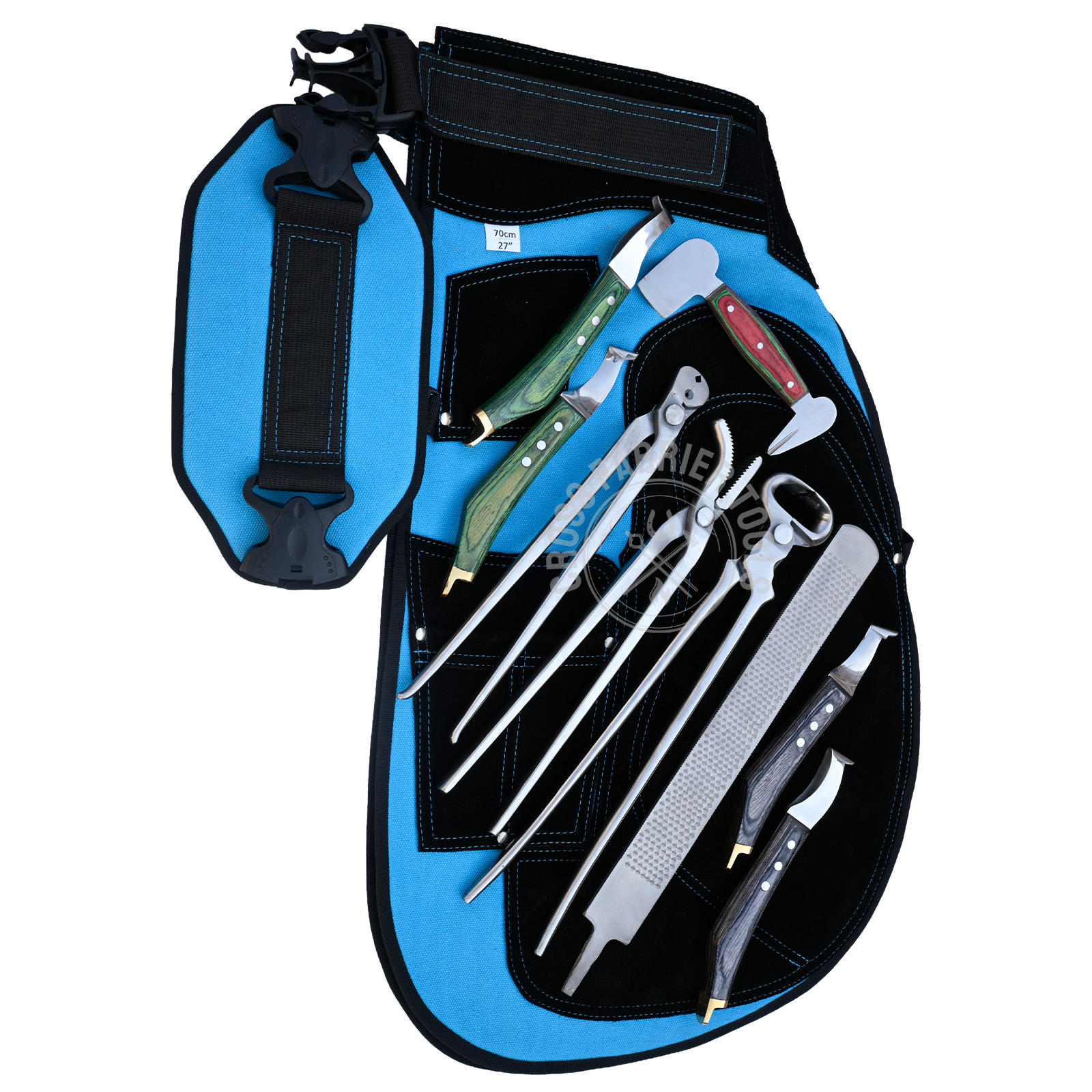 ชุดอุปกรณ์ช่างตีเกือกม้าและผ้ากันเปื้อน