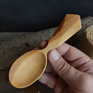 Cuillères à thé en bois de vente en gros de la plus haute qualité avec belle poignée pour la maison et les cafés à bas prix - Product Image 3