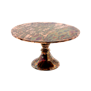 Nuevo diseño de un solo nivel de Metal de forma redonda soporte de pastel diseño impreso para cumpleaños evento Fiesta soporte de exhibición al por mayor a granel - Product Image 1