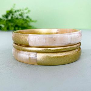 Conjunto de brazalete y pulsera de cuerno de estilo animal ecológico para mujer - Product Image 5